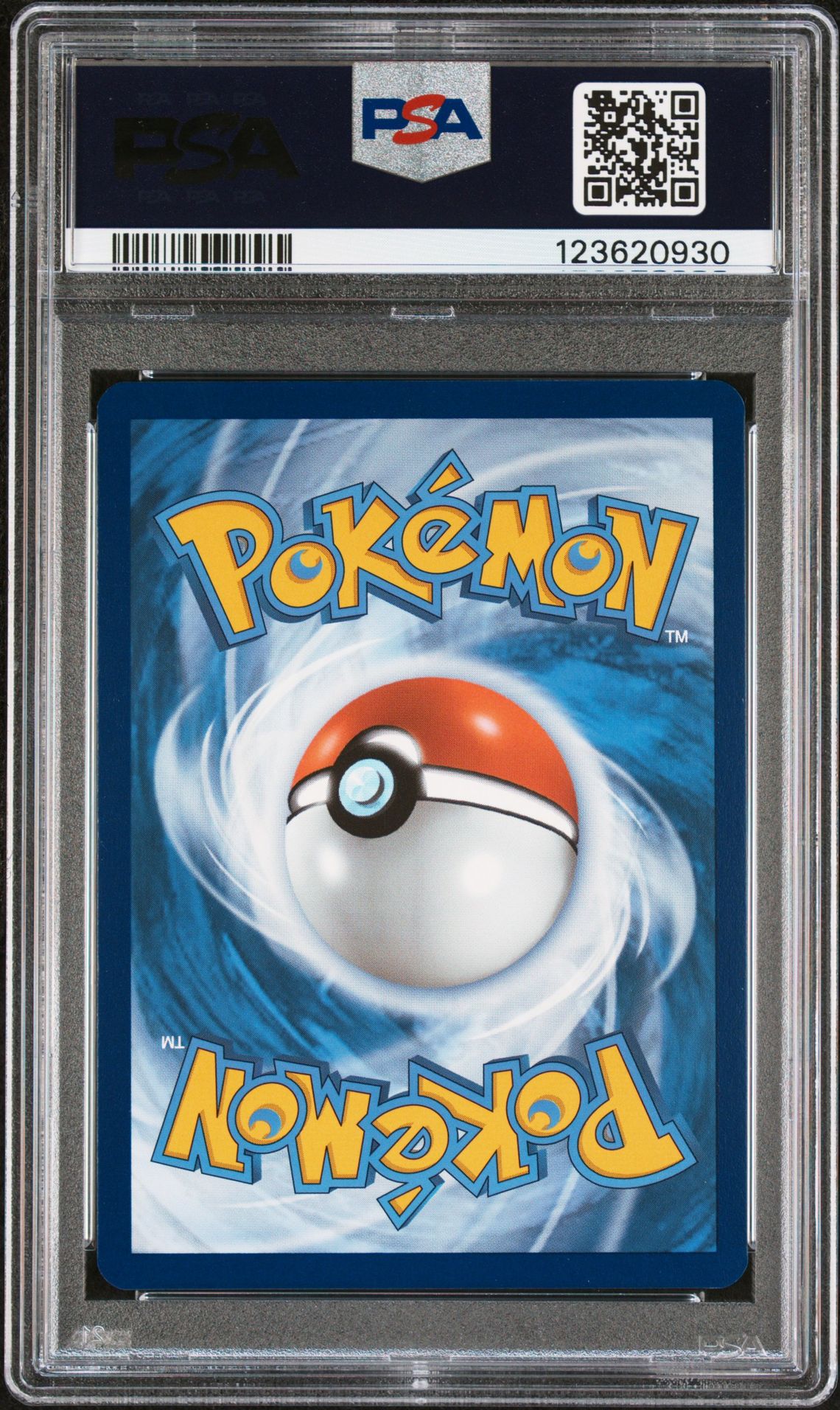 2023 Pokemon Par En-Paradox Rift Plusle #193 (Illustration Rare) Gem Mt 10 back view - PSA certificate #123620930