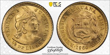 1966-ZBR 1/5 Lib MS65