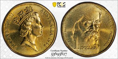 1996-C $1 Parkes MS67