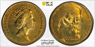 1996-C $1 Parkes MS66