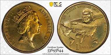 1997-B $1 Kingsford Smith MS66