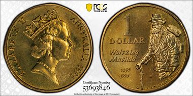 1995-M $1 Paterson MS66