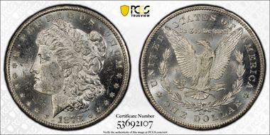 1878-CC $1 MS61