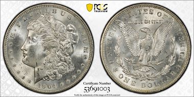 1904-O $1 MS64
