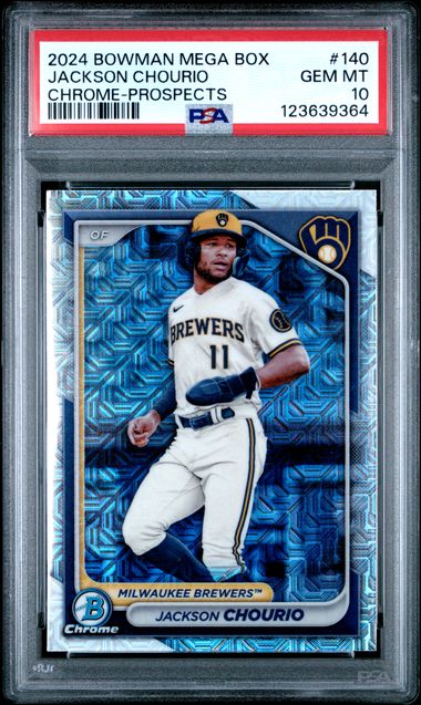 2024 Bowman Refractor #BCP-140 Jackson Chourio front