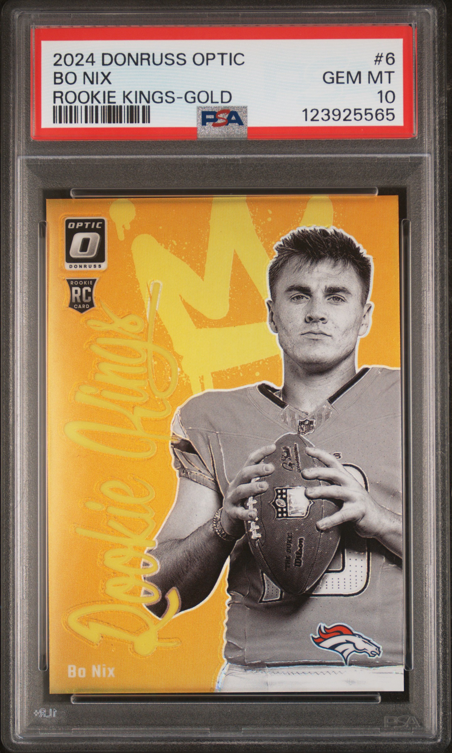 Braided_Cards's 2024 Panini Donruss Optic Rookie Kings Bo Nix