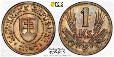 1941 Koruna MS63