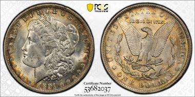 1891-O $1 MS63