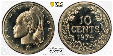 1974 10C PR68CAM