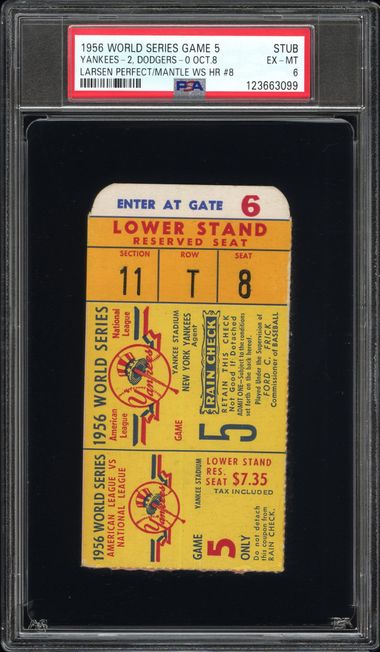 PSA 6 cert 123663099