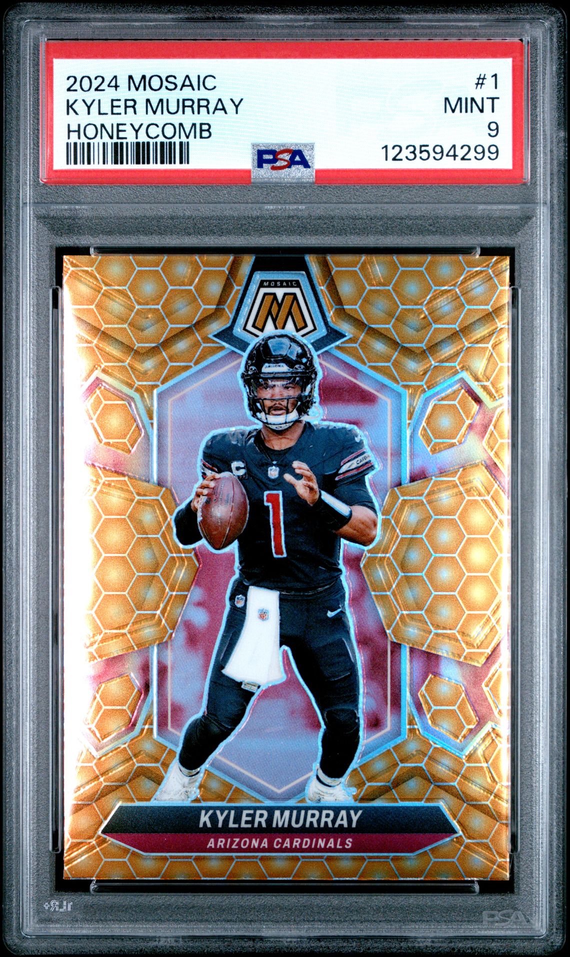 2024 Panini Mosaic Kyler Murray #1 (Honeycomb) Mint 9 front
