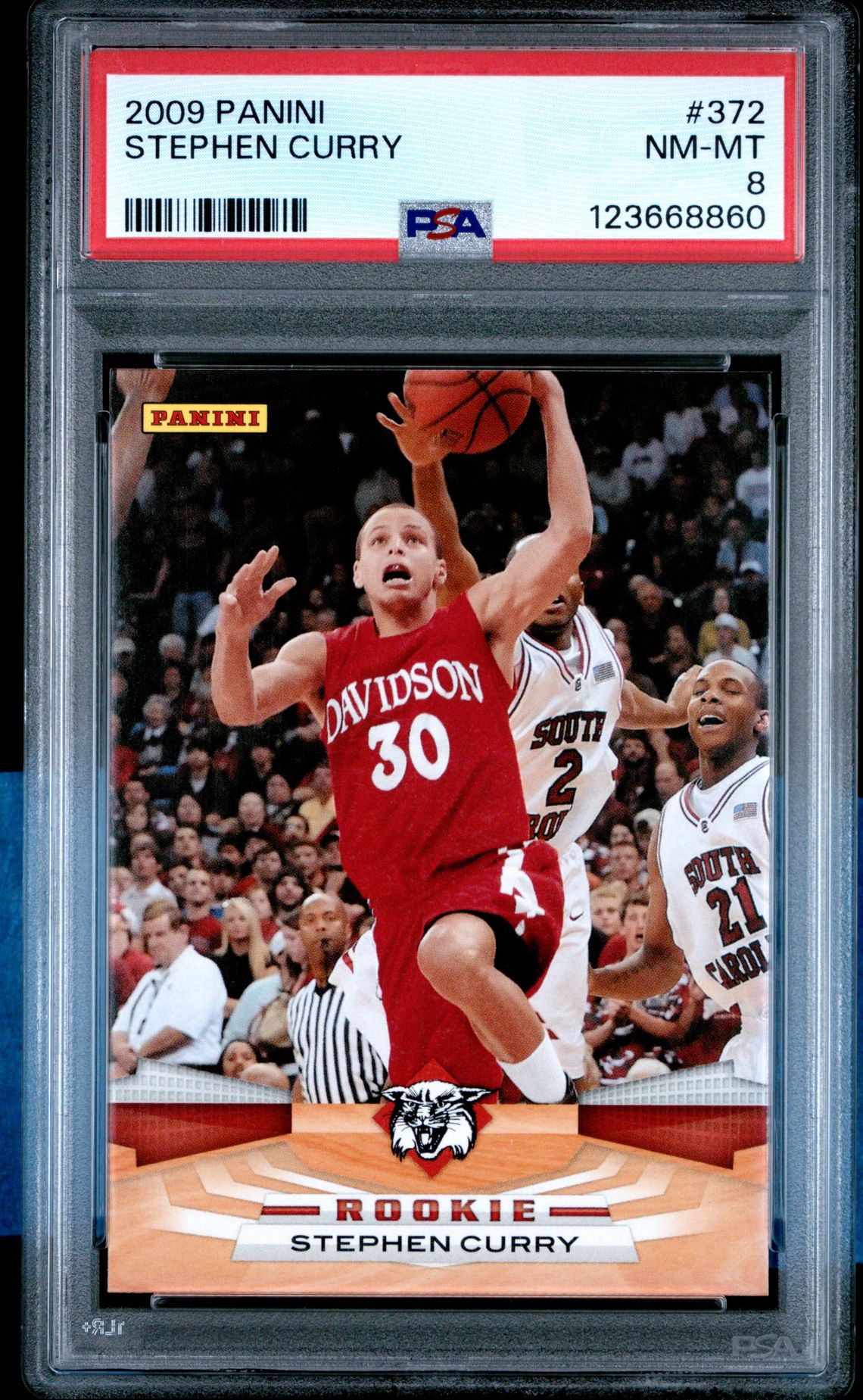 2009 Panini Stephen Curry #372 Nm-Mt 8 front