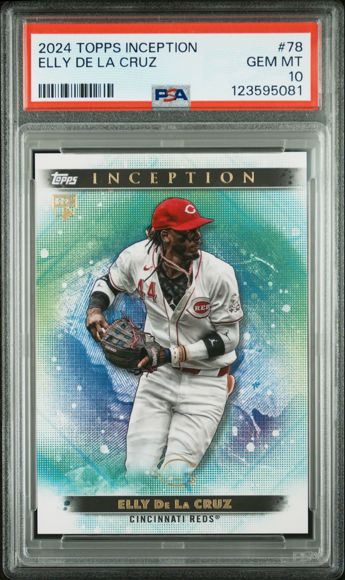 2024 Topps Inception Elly De La Cruz #78 Gem Mt 10 front