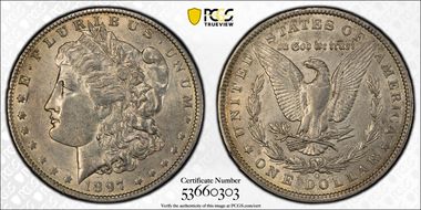 1897-O $1 AU53