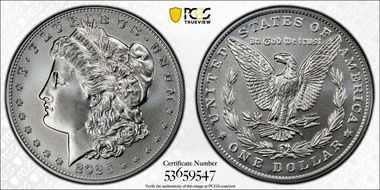 2025 $1 Morgan Dollar First Strike MS70