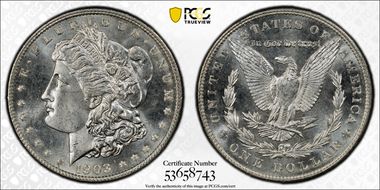 1903 $1 MS66+