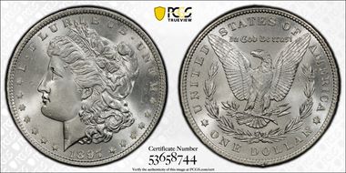 1897 $1 MS66