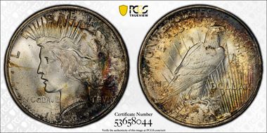 1922 $1 MS67
