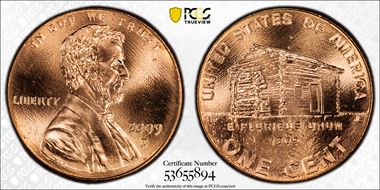 2009-D 1C Lincoln-Early Childhood MS66RD