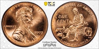 2009-D 1C Lincoln-Formative Years MS64RD