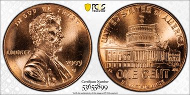 2009-D 1C Lincoln-Presidency MS65RD