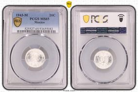 1943-M 20C MS65