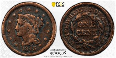 1843 1C Mature Head N1BN