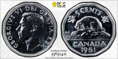 1951 5C High Relief SP65