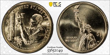 2024-P $1 American Innovation MO George Washington Carver Pos. A First Strike MS66