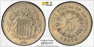 1866 5C Rays N1