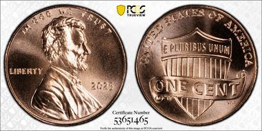 2025 1C Shield First Strike MS67RD