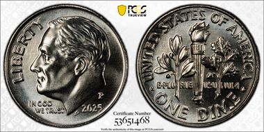 2025-P 10C First Strike MS67FB