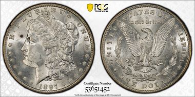 1897-O $1 MS61