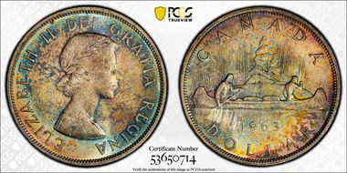 1963 S$1 MS65