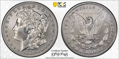 2025 $1 Morgan Dollar First Strike MS69