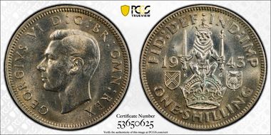 1943 Shil S-4083 Scottish Rev MS64