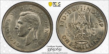 1942 Shil S-4083 Scottish Rev AU58