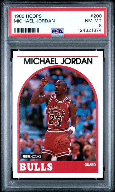 1989 Michael Jordan front