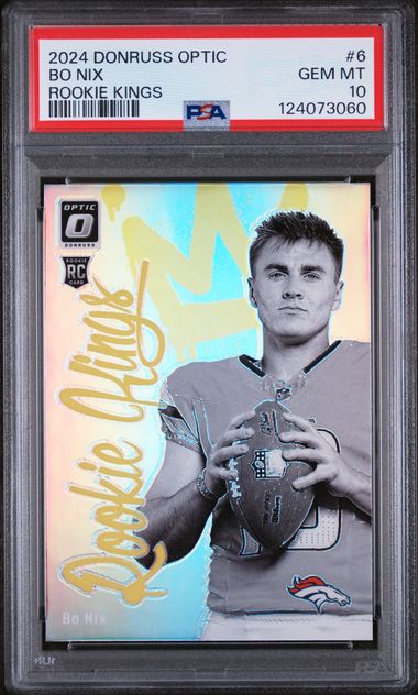 2024 Panini Donruss Optic #6 Bo Nix front