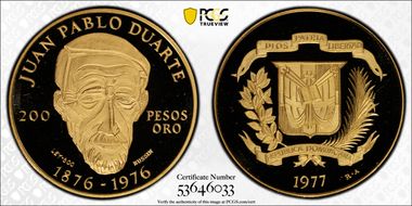 1977 200 P Juan Pablo Duarte Au PR69DCAM