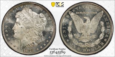 1879-S $1 MS64