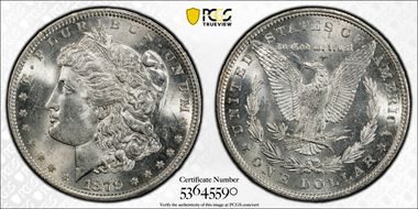1879 $1 MS62
