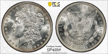 1884-O $1 MS64
