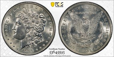 1885 $1 N1