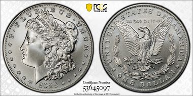 2025 $1 Morgan Dollar First Strike MS70