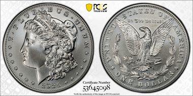 2025 $1 Morgan Dollar First Strike MS70