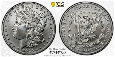 2025 $1 Morgan Dollar First Strike MS70
