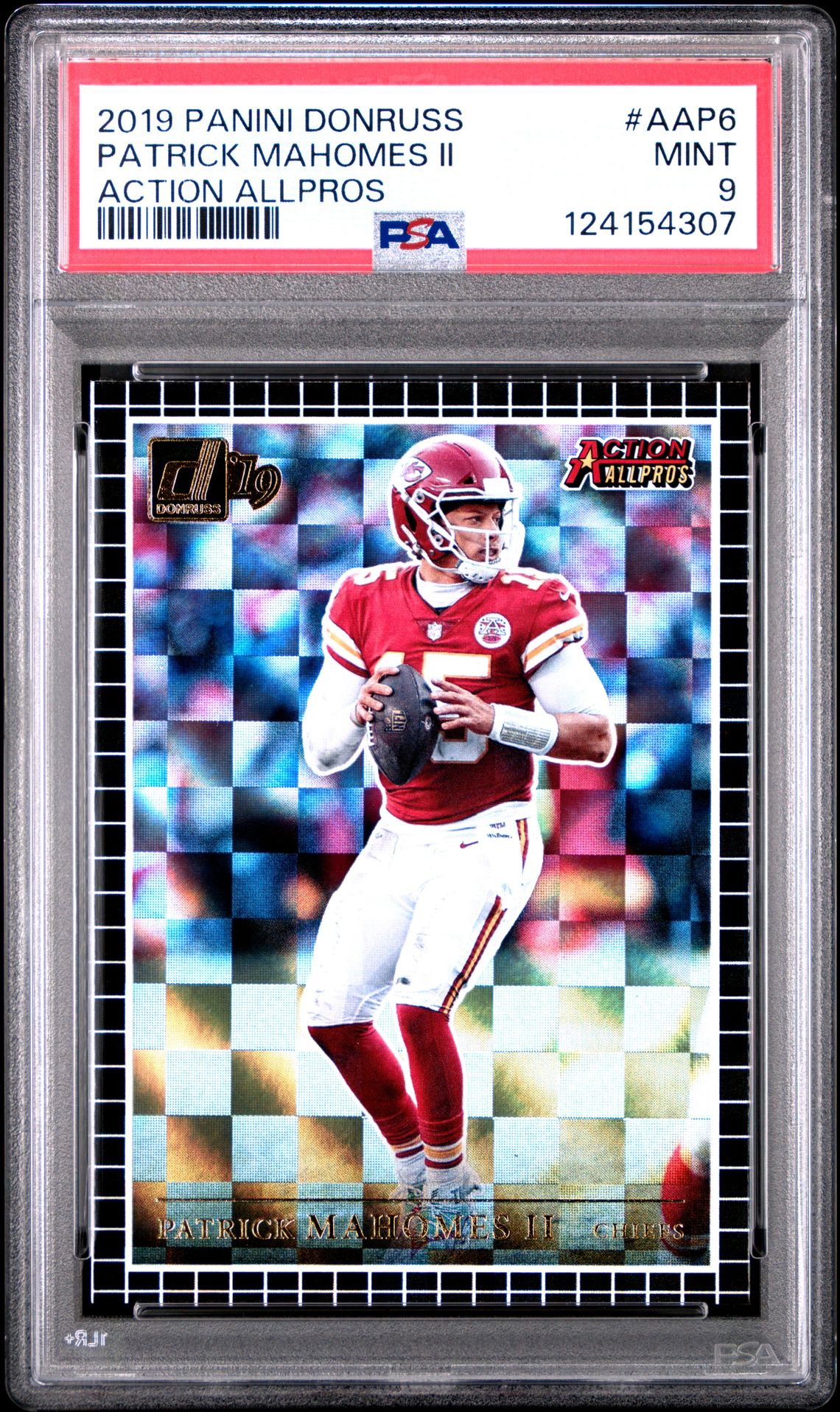 2019 Panini PANINI DONRUSS ACTION ALLPROS #AAP6 Patrick Mahomes Ii front