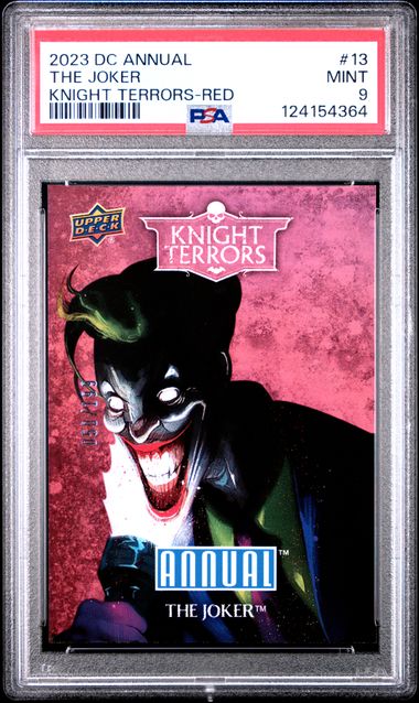 2023 DC Annual Knight Terrors-Red Red #13 The Joker front