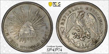 1903-Mo MA Peso KM-409.2 MA error N1